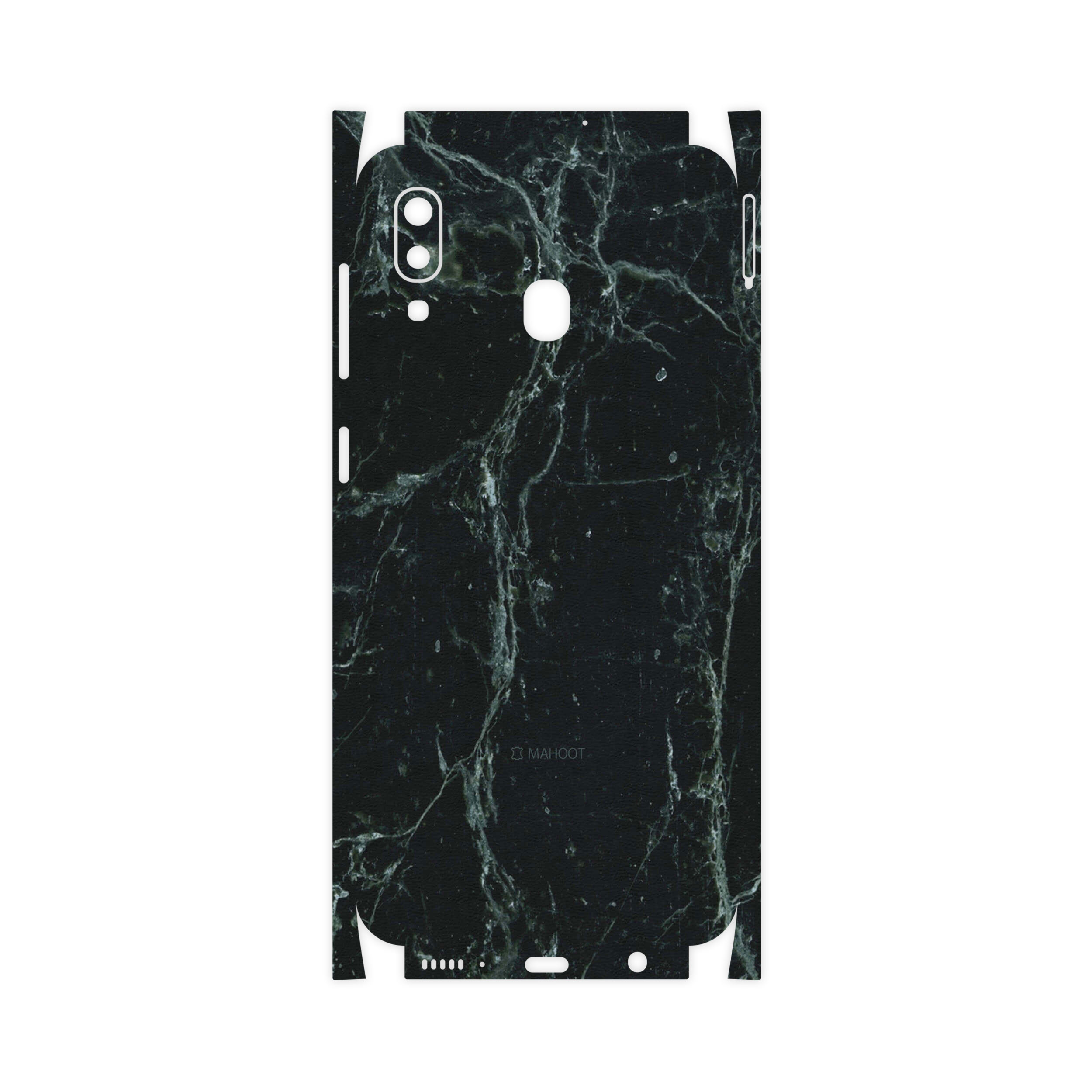 برچسب پوششی ماهوت مدل Graphite-Green-Marble-FullSkin مناسب برای گوشی موبایل سامسونگ Galaxy A20