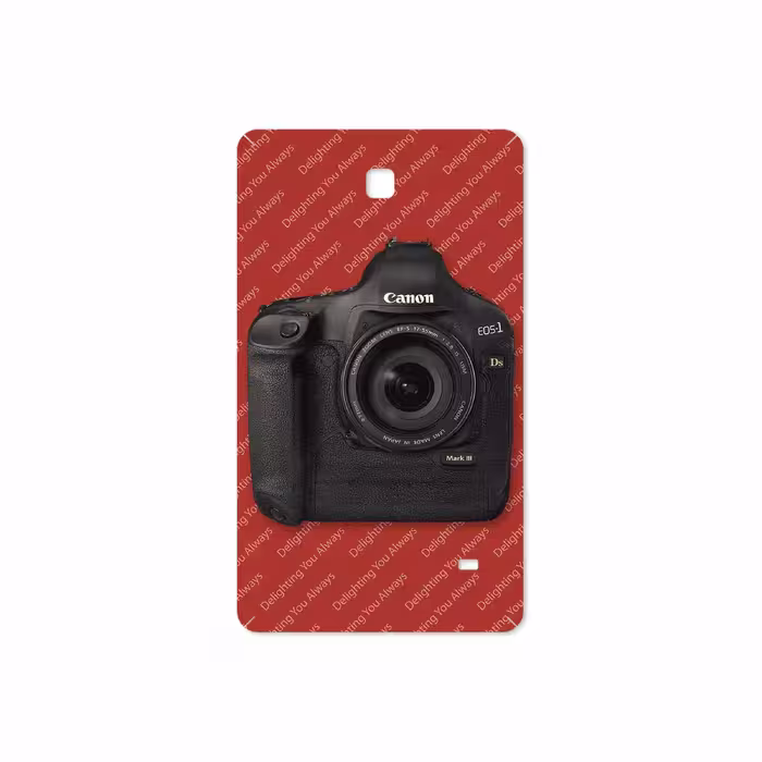 برچسب پوششی ماهوت مدل Canon-Logo مناسب برای تبلت سامسونگ Galaxy Tab 4 7.0 2014 T231
