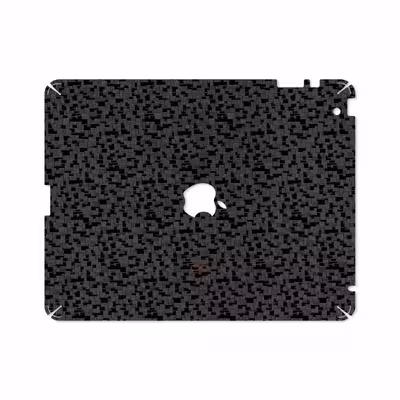 برچسب پوششی ماهوت مدل Black-Silicon مناسب برای تبلت اپل iPad 2 2011 A1397
