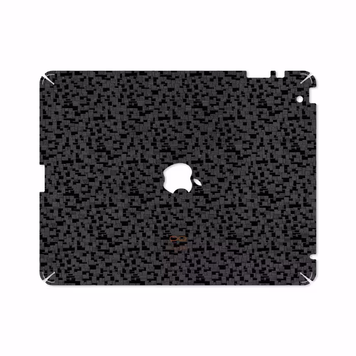 برچسب پوششی ماهوت مدل Black-Silicon مناسب برای تبلت اپل iPad 2 2011 A1397