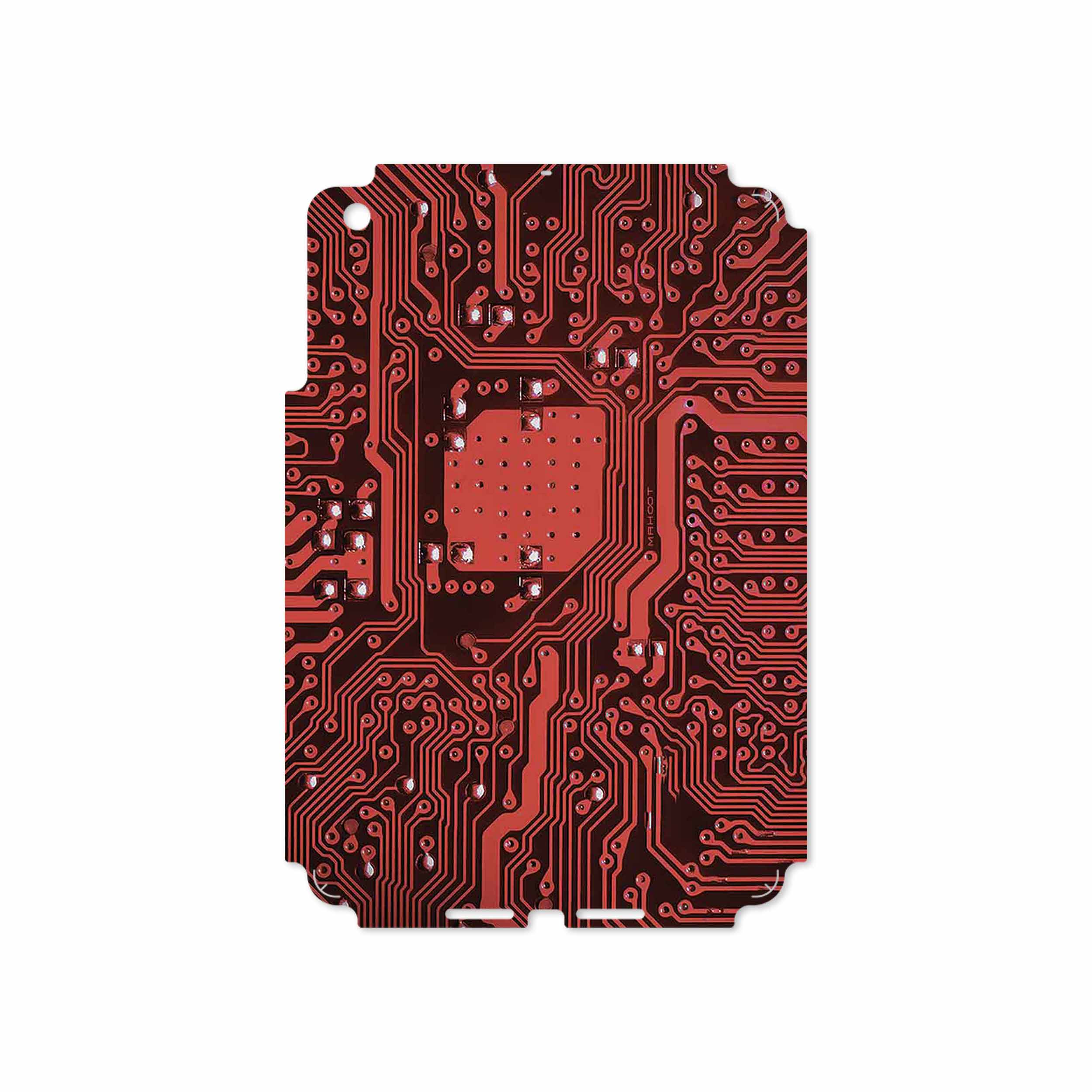 برچسب پوششی ماهوت مدل Red Printed Circuit Board مناسب برای تبلت اپل iPad mini 2012 A1455