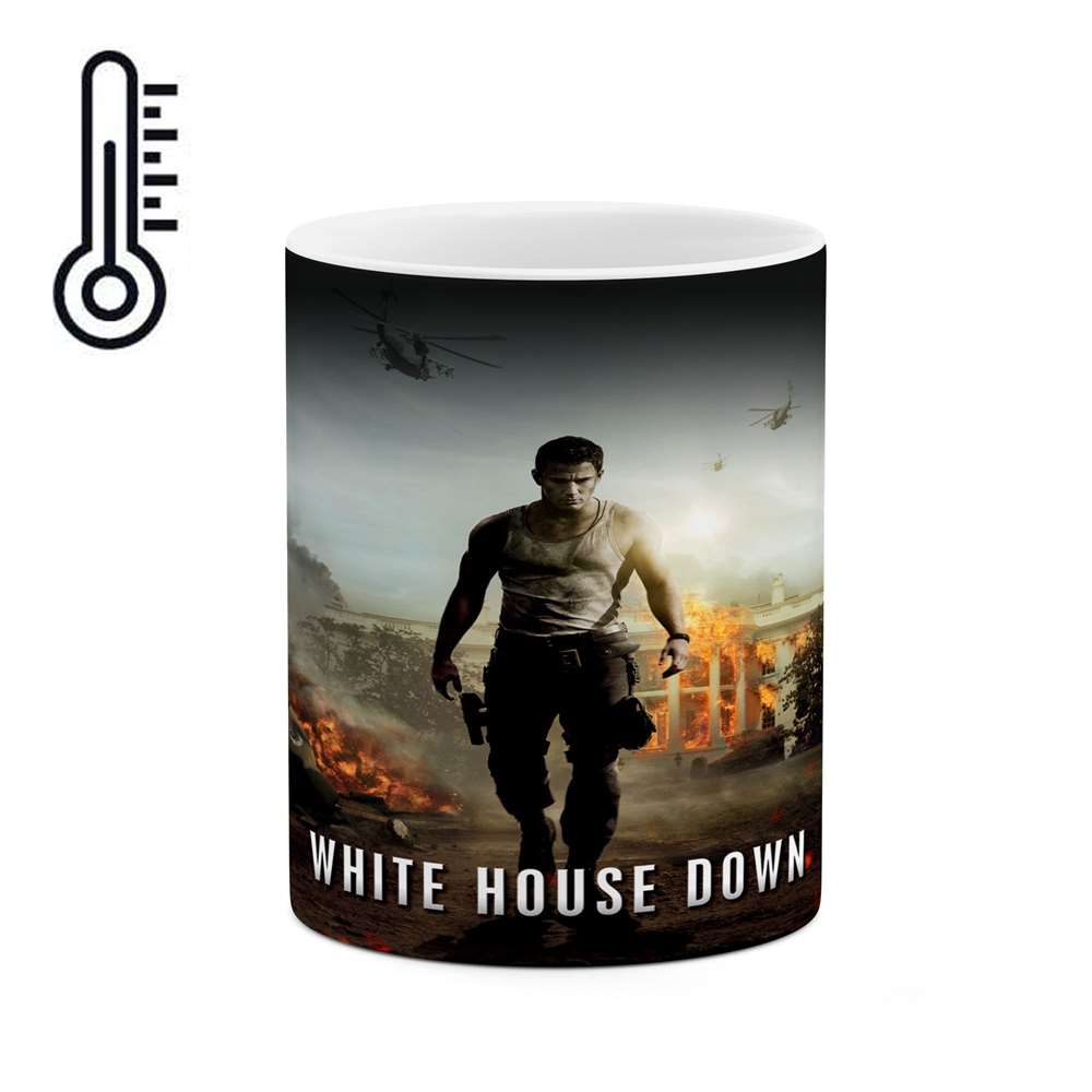ماگ حرارتی طرح White House Down مدل mgh11783