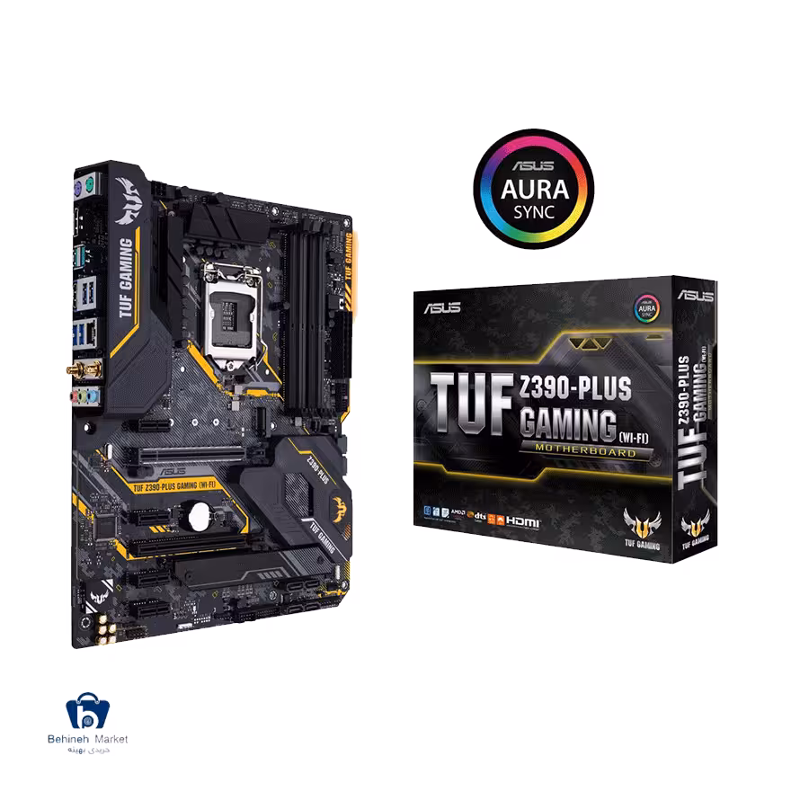 مادربرد ایسوس مدل TUF Z390-PLUS GAMING WI-FI