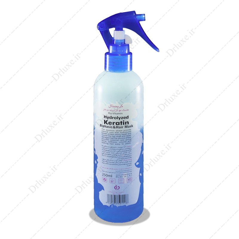 ماسک موی دوفاز کراتینه کریستال - دکتر لوکس