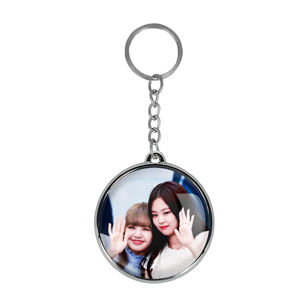 جاکلیدی خندالو طرح گروه بلک پینک مدل دوطرفه کد 1451814523