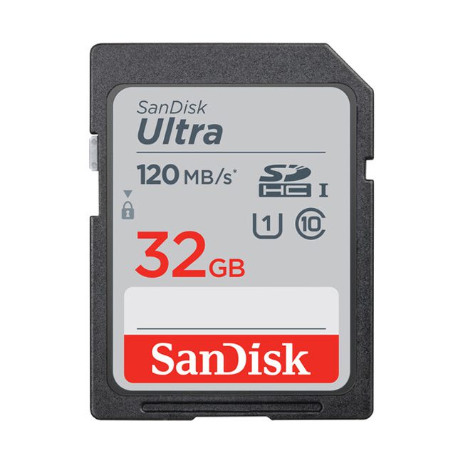 کارت حافظه SANDISK SD 32G 120M ULTRA
