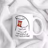 ماگ حس آمیزی طرح چیپس میخوری مدل آروید
