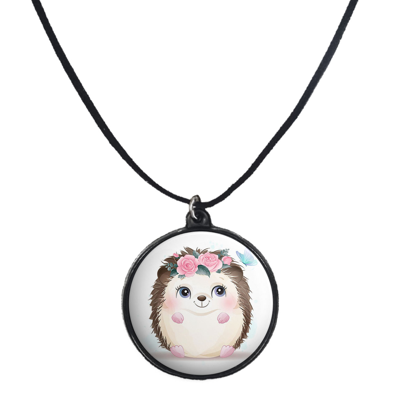 گردنبند پرمانه طرح حیوانات کیوت کد pmb.21558 مدل دو طرفه