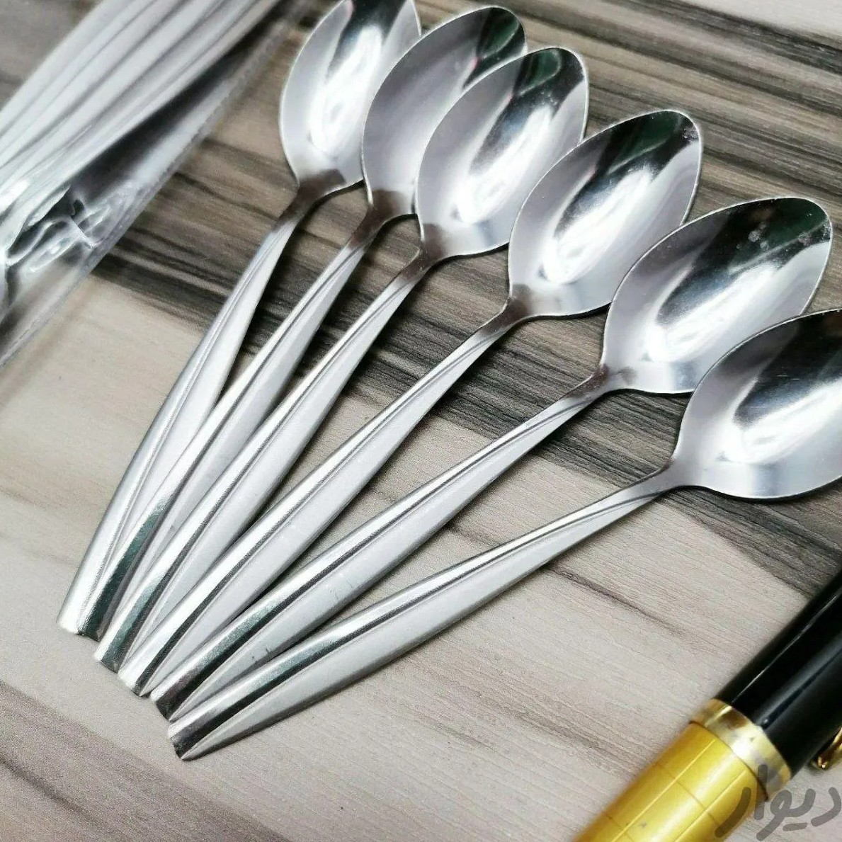 قاشق چنگال طرح ماینز