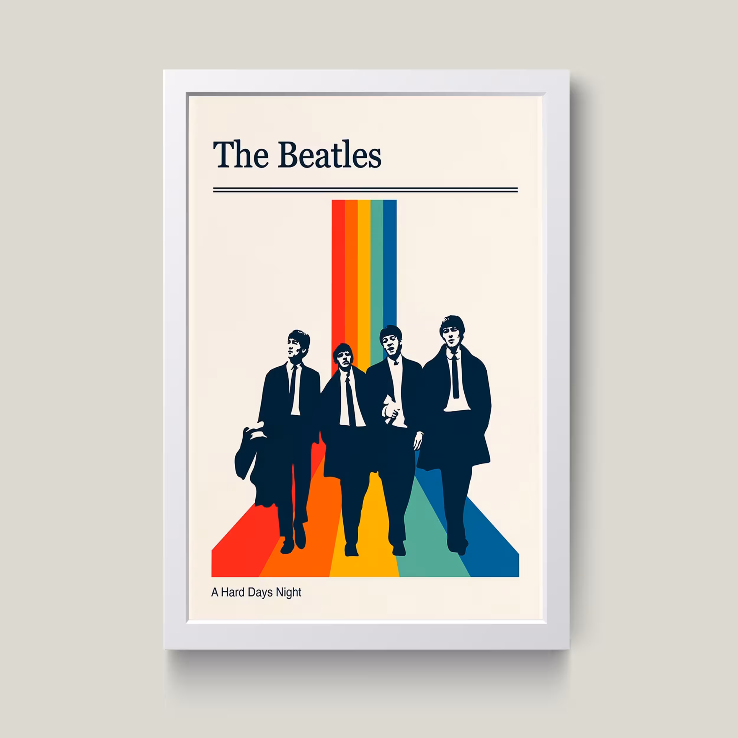 تابلو مدل The Beatles کدS1627-w