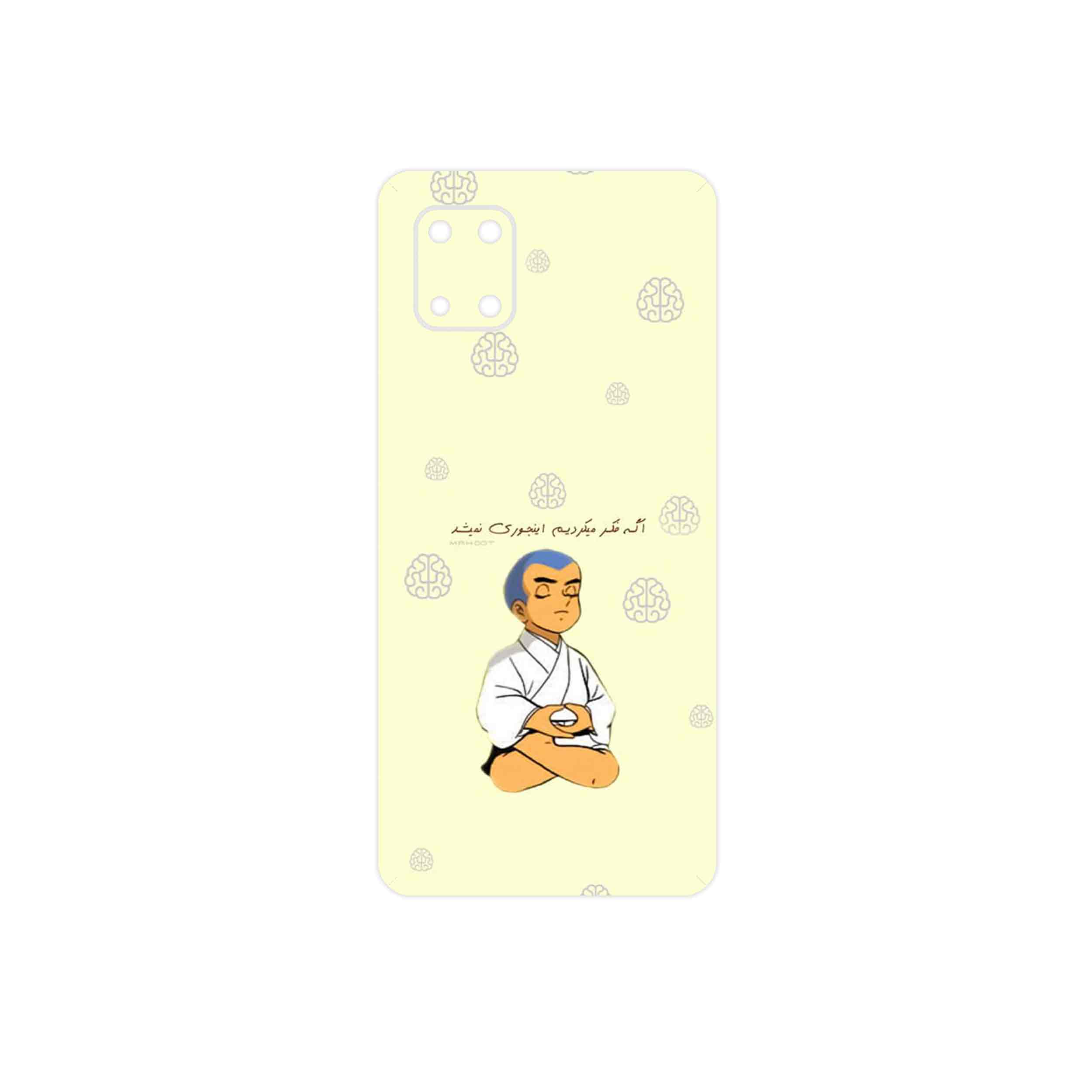 برچسب پوششی ماهوت مدل Ikkyu-san مناسب برای گوشی موبایل سامسونگ Galaxy Note 10 Lite