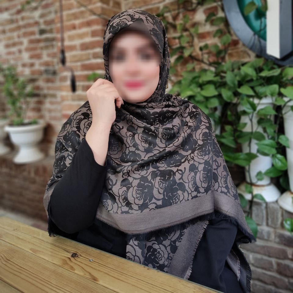 روسری نخ ابریشم لمه دار در 6 رنگ مختلف