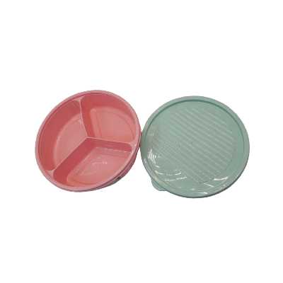 ظرف نگهدارنده غذا مدل 3 خانه