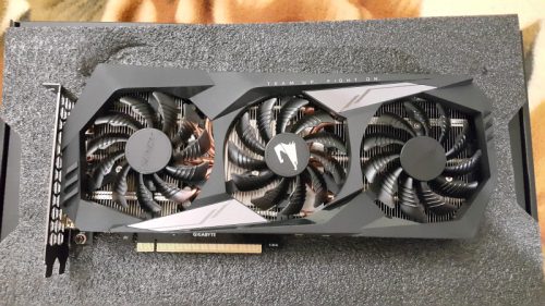 کارت گرافیک GIGABYTE AORUS GTX 1660 TI 6G DDR6 (استوک) 3 فن