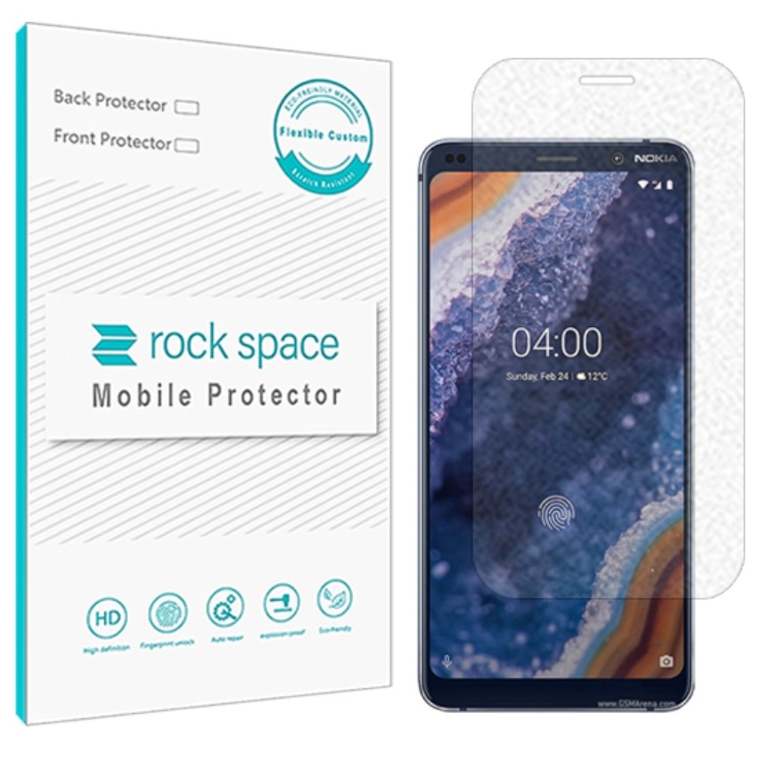 گلس نانو گیمینگ مخصوص گوشی نوکیا 9Pure Viwe برند راک اسپیس   