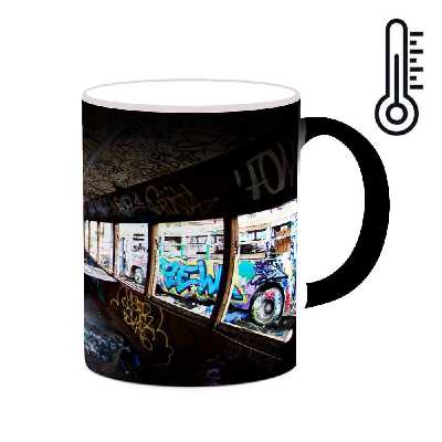 ماگ حرارتی کاکتی طرح فانتزی مدل mgh19400