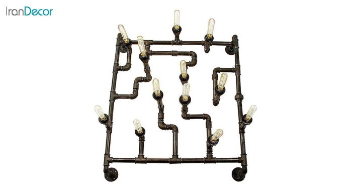 چراغ سقفی مدرن 12 شعله آرتا مدل 454/12