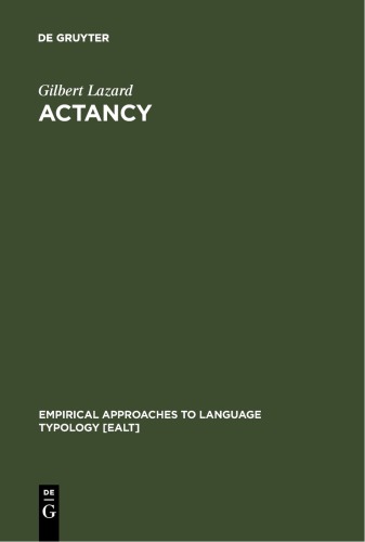 خرید و دانلود نسخه کامل کتاب Actancy