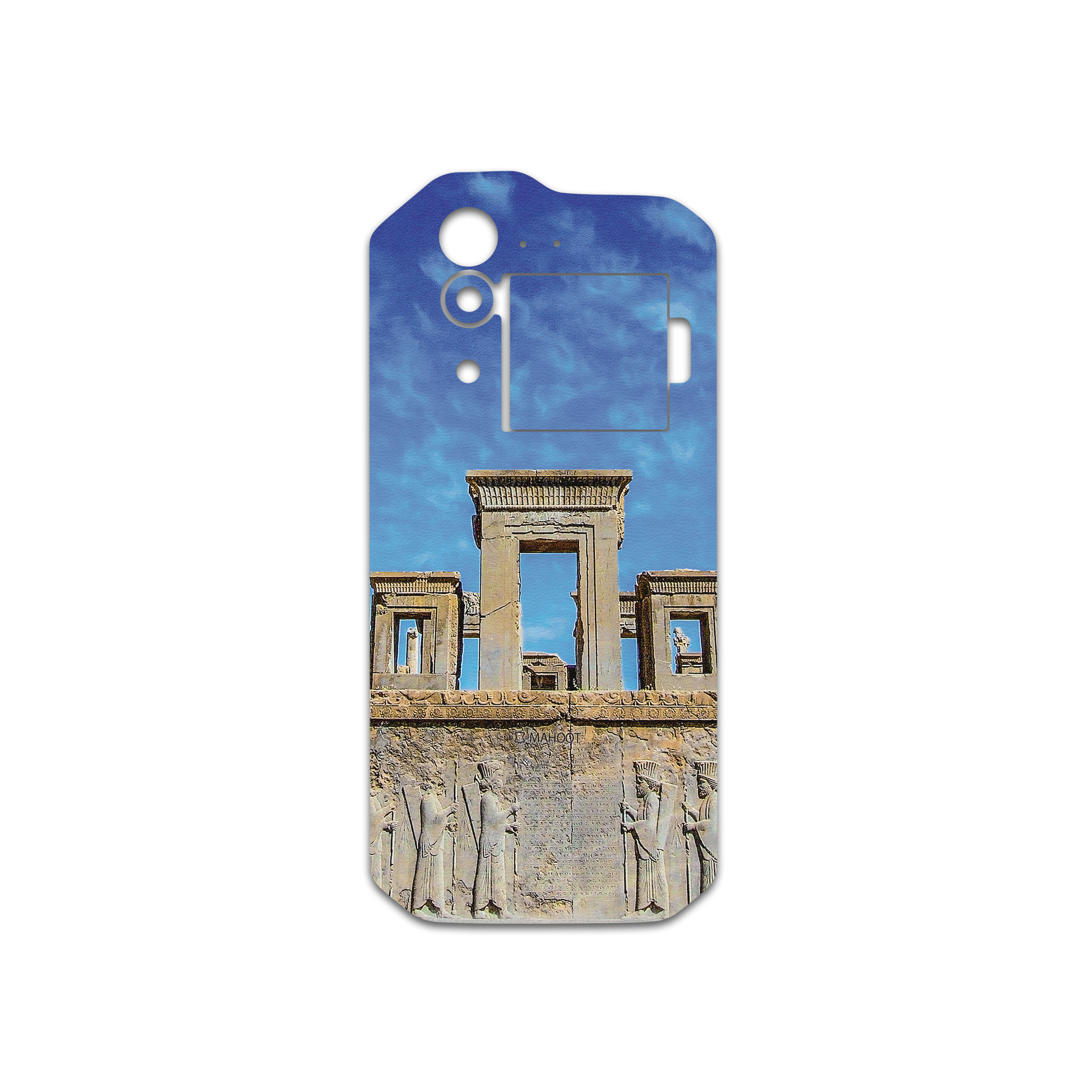 برچسب پوششی ماهوت مدل TAKHT-e-JAMSHID مناسب برای گوشی موبایل کاترپیلار S60