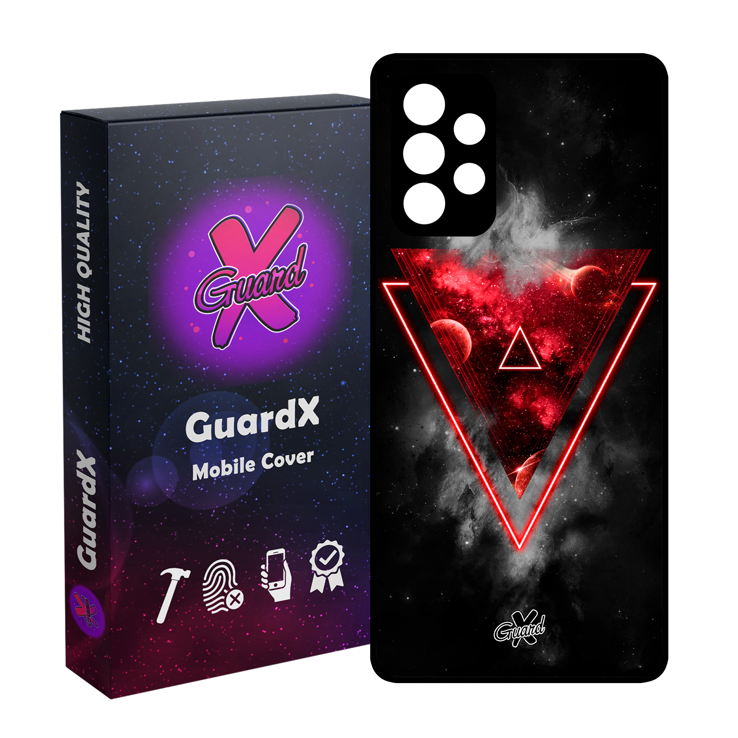 کاور گارد ایکس طرح Galaxy مدل Glass10163 مناسب برای گوشی موبایل سامسونگ Galaxy A23 4G