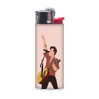 فندک طرح گیتاریست کد 1581