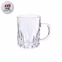 لیوان شیشه ای 6 عددی منصور