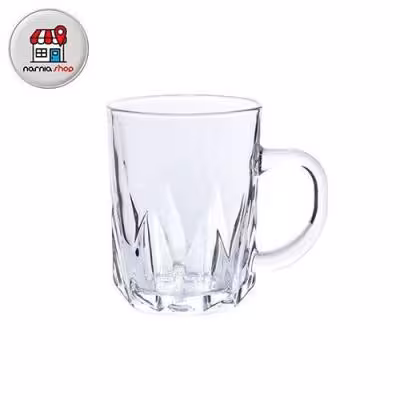 لیوان شیشه ای 6 عددی منصور