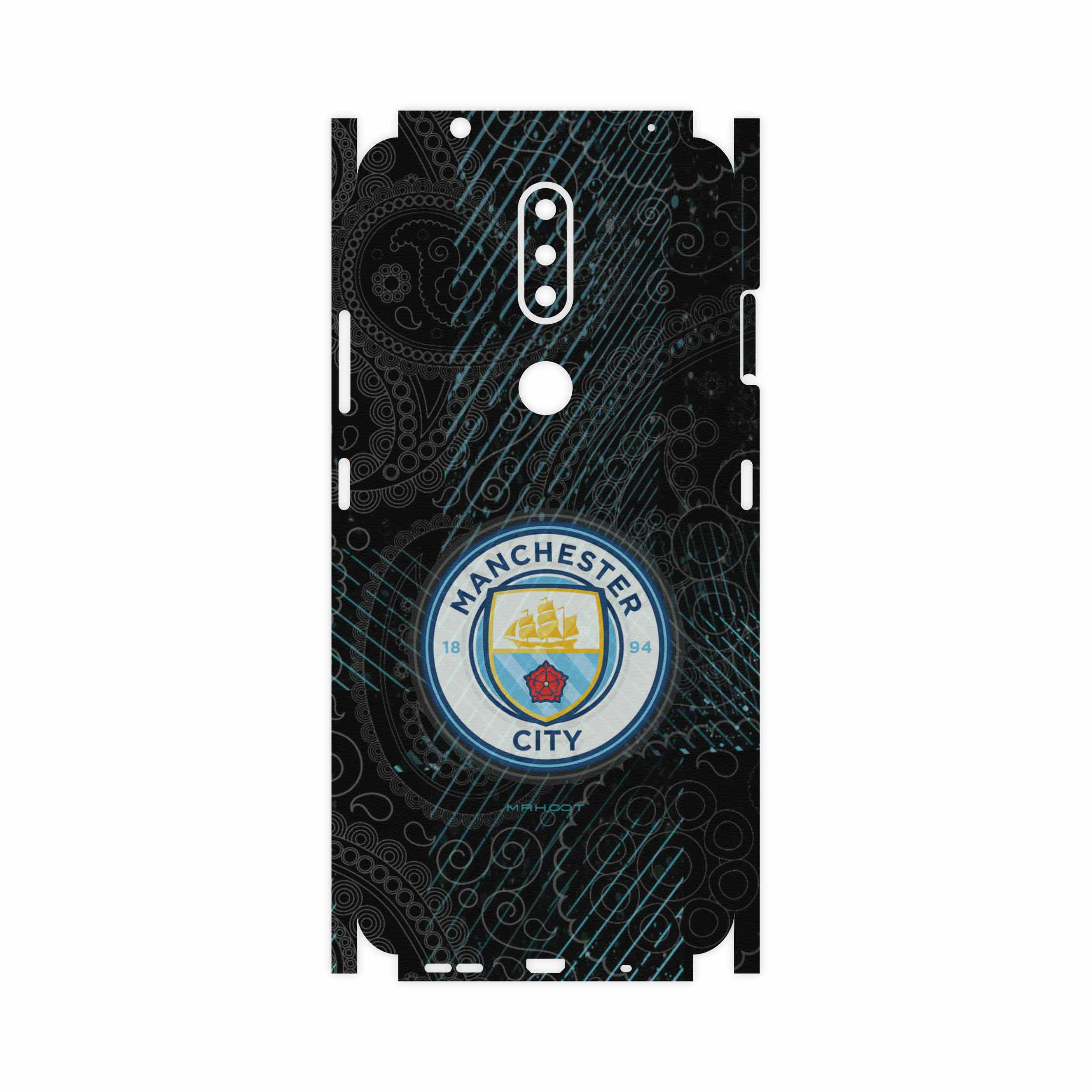 برچسب پوششی ماهوت مدل Manchester-City-FullSkin مناسب برای گوشی موبایل نوکیا 2.4