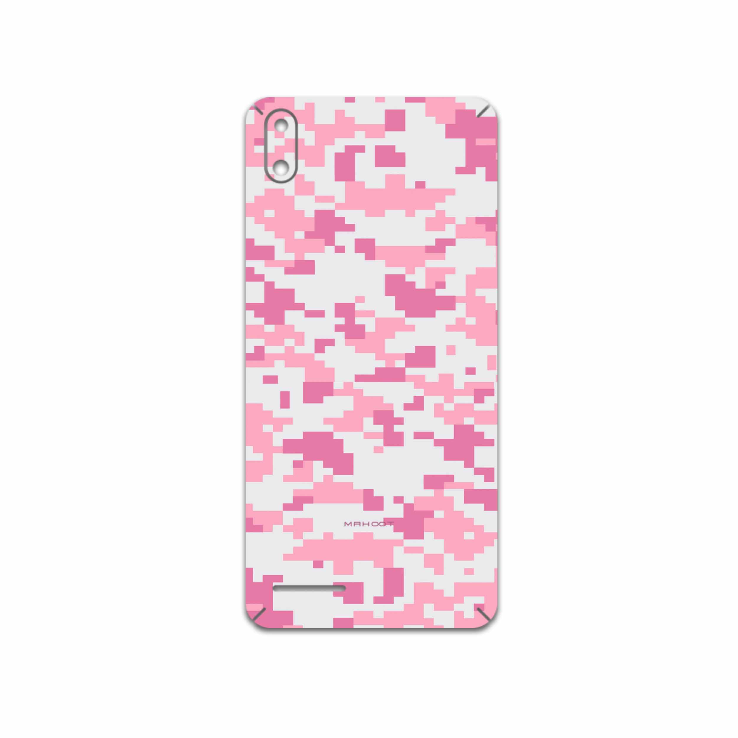 برچسب پوششی ماهوت مدل Army-Pink-pixel مناسب برای گوشی موبایل لاوا Z51