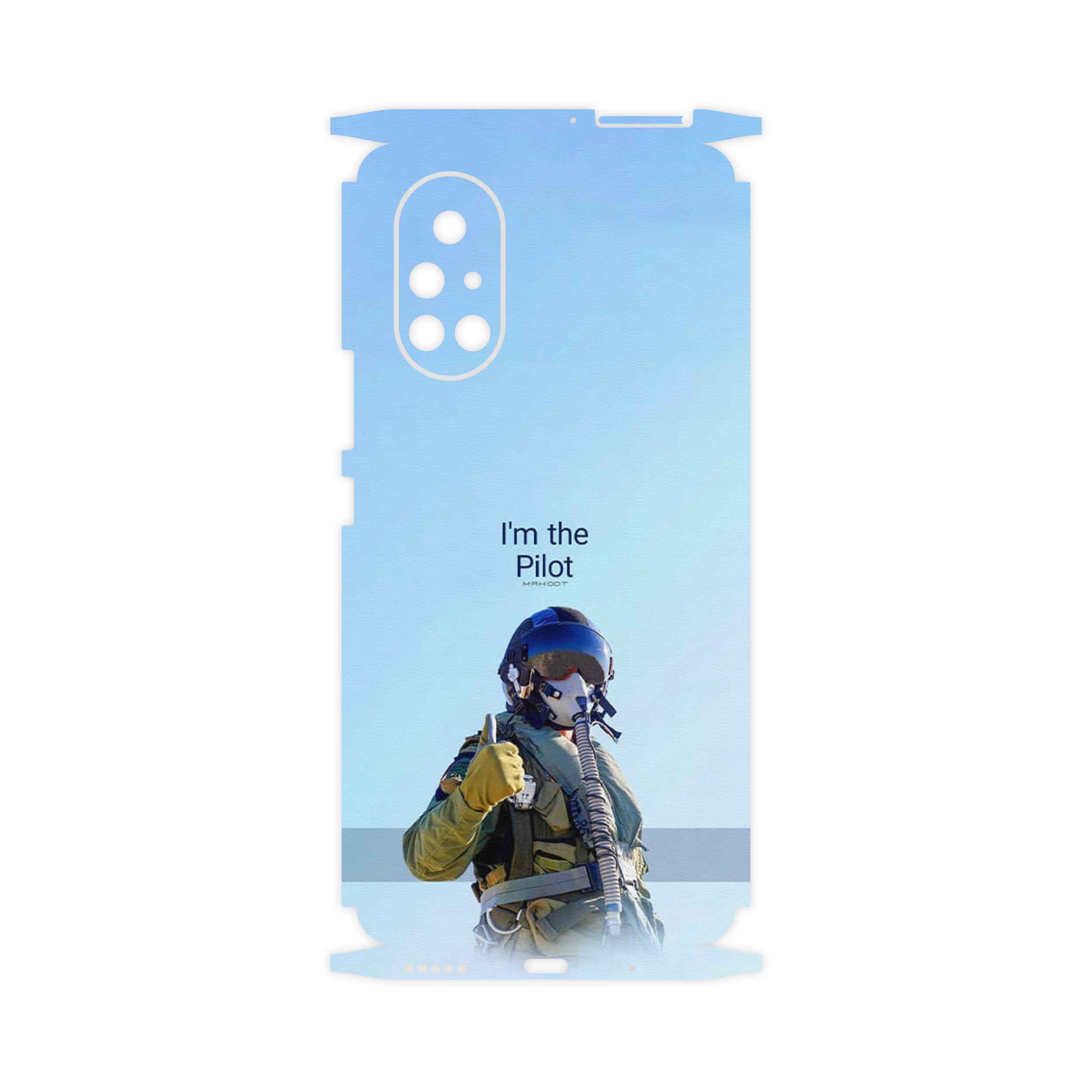 برچسب پوششی ماهوت مدل Pilot-FullSkin مناسب برای گوشی موبایل هوآوی Nova 8