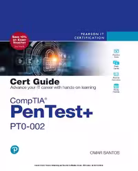 خرید و دانلود نسخه کامل کتاب CompTIA PenTest  PT0-002 Cert Guide