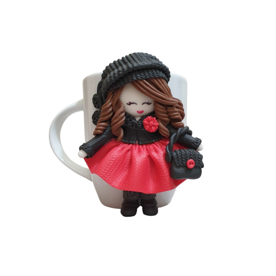 ماگ مدل عروسکی دخترانه کد R105