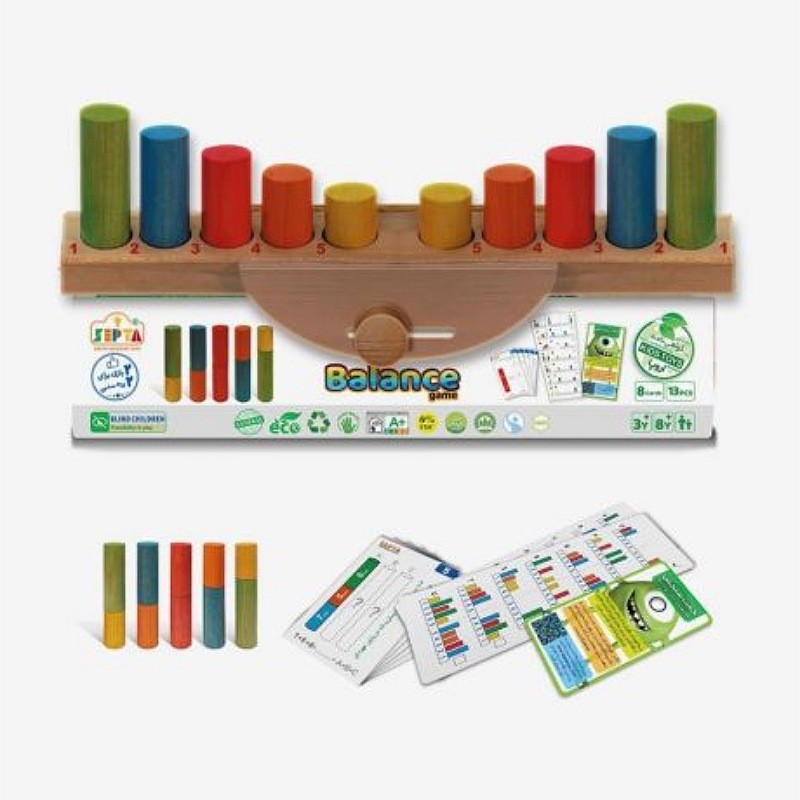 بازی فکری توازن چوبی سپتا 