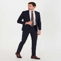 کت و شلوار مردانه سرمه ای کاشارل