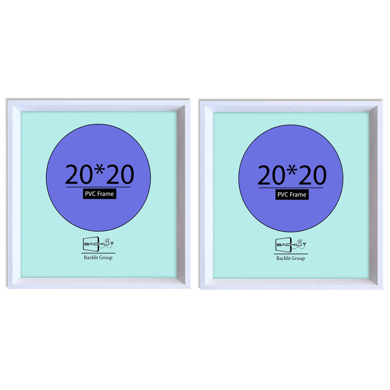 قاب عکس بکلیت مدل 20x20-208 مجموعه دو عددی | دنیای قاب
