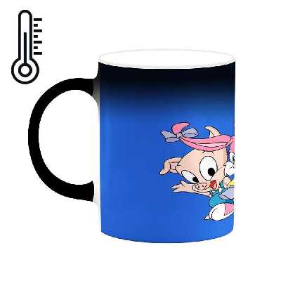 ماگ حرارتی کاکتی طرح کارتون Looney Tunes مدل mgh22724