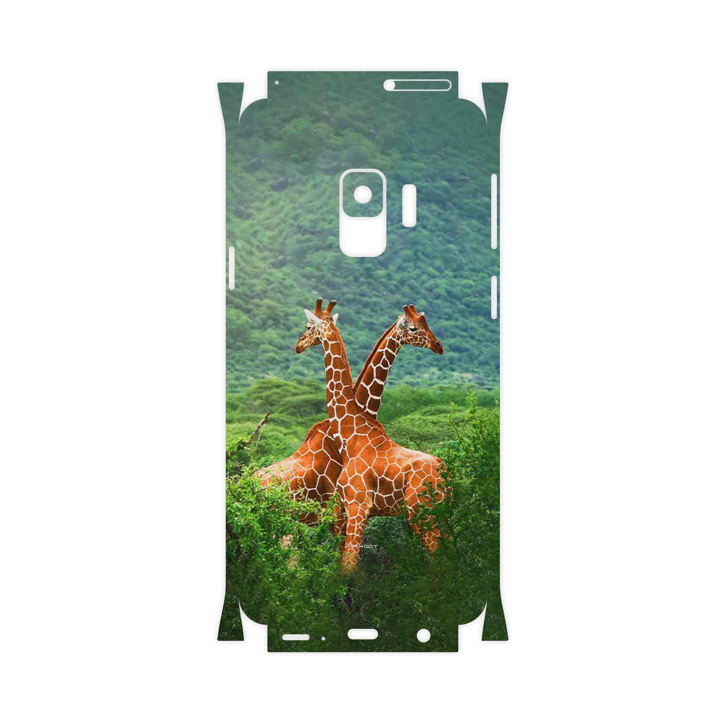 برچسب پوششی ماهوت مدل Giraffe-FullSkin مناسب برای گوشی موبایل سامسونگ Galaxy S9
