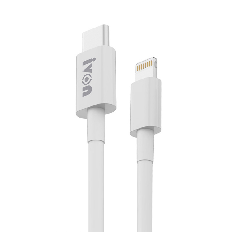 کابل تبدیل USB-C به لایتنینگ آیوان مدل FAST charge طول 1 متر