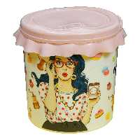 بانکه درپوش دار مدل فانتزی