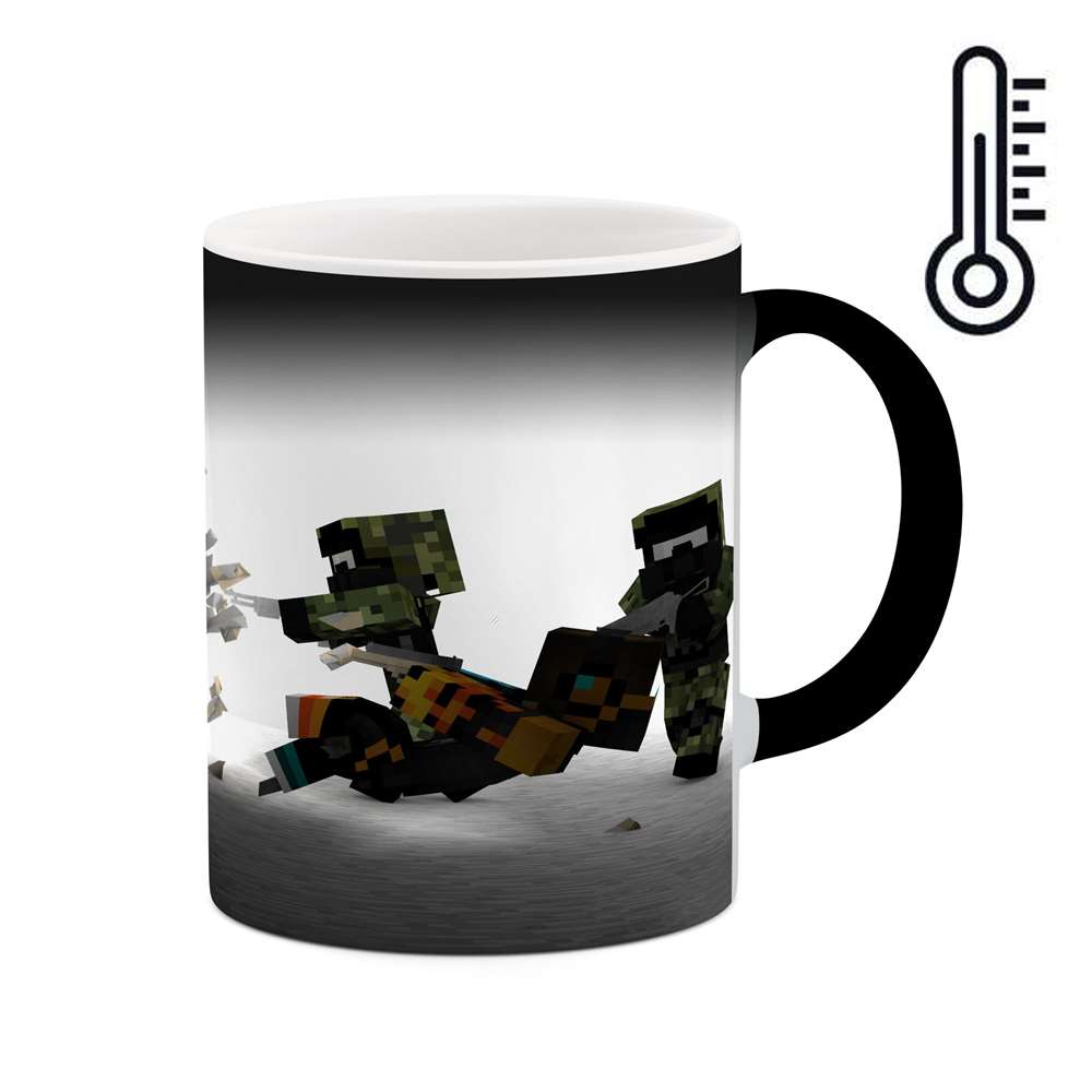 ماگ حرارتی کاکتی طرح ماینکرافت مدل mgh13016