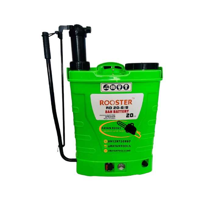 سمپاش شارژی برند روستر مدل RD20-8/B