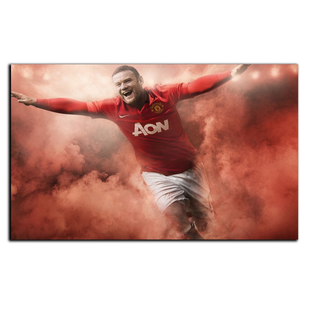 تابلو شاسی بکلیت طرح فوتبال وین رونی منچستر یونایتد مدل SH-S6464