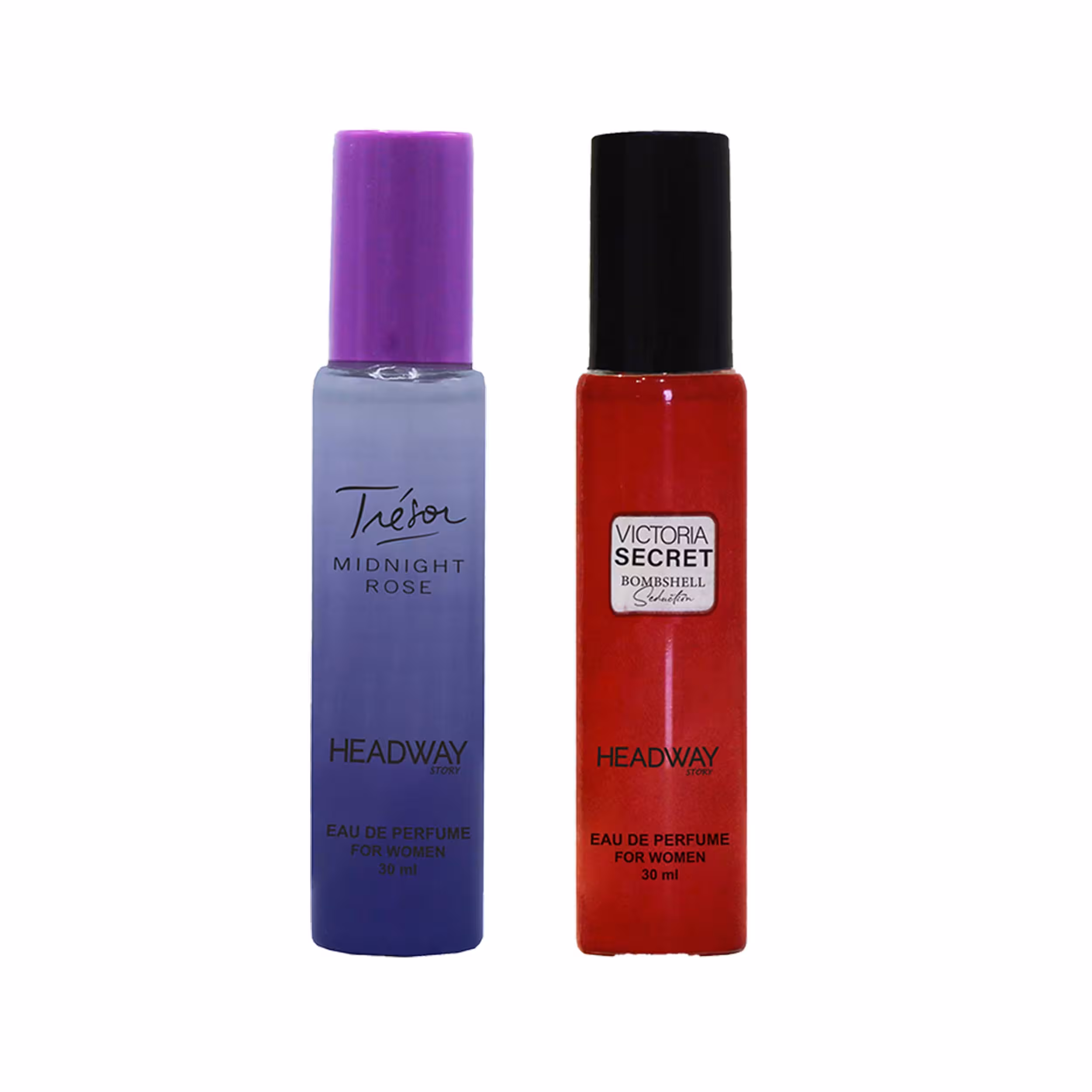 عطر جیبی زنانه هدوی استوری مدل لانکوم میدنایت رز و ویکتوریا سکرت سداکشن حجم 30 میلی لیتر مجموعه 2 عددی