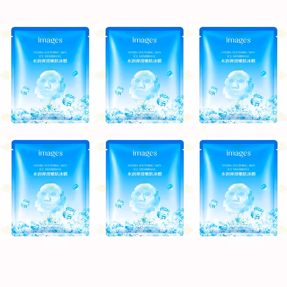 ماسک صورت ایمجز مدل ICE وزن 25 گرم مجموعه 6 عددی