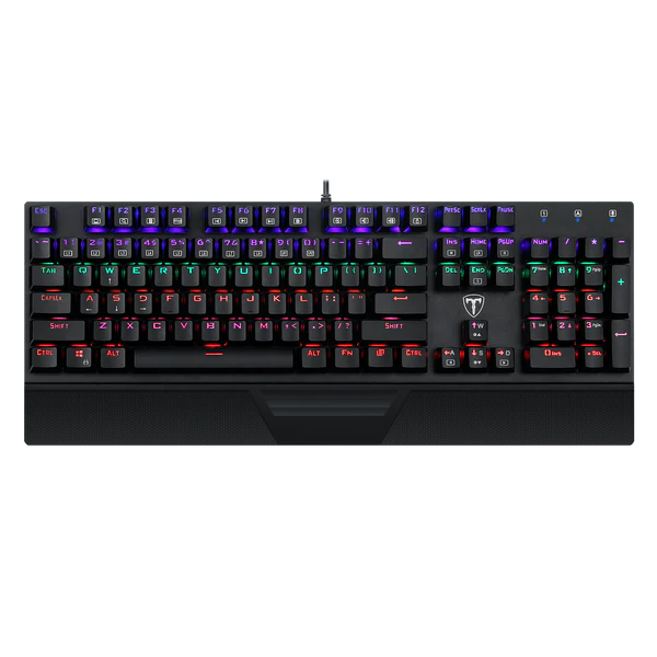 قیمت و خرید کیبورد گیمینگ تی دگر T-Dagger Destroyer T-TGK305 سوئیچ آبی