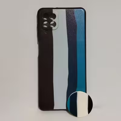 کاور کد 1777 مناسب برای گوشی موبایل سامسونگ   Galaxy A12 به همراه پایه نگهدارنده