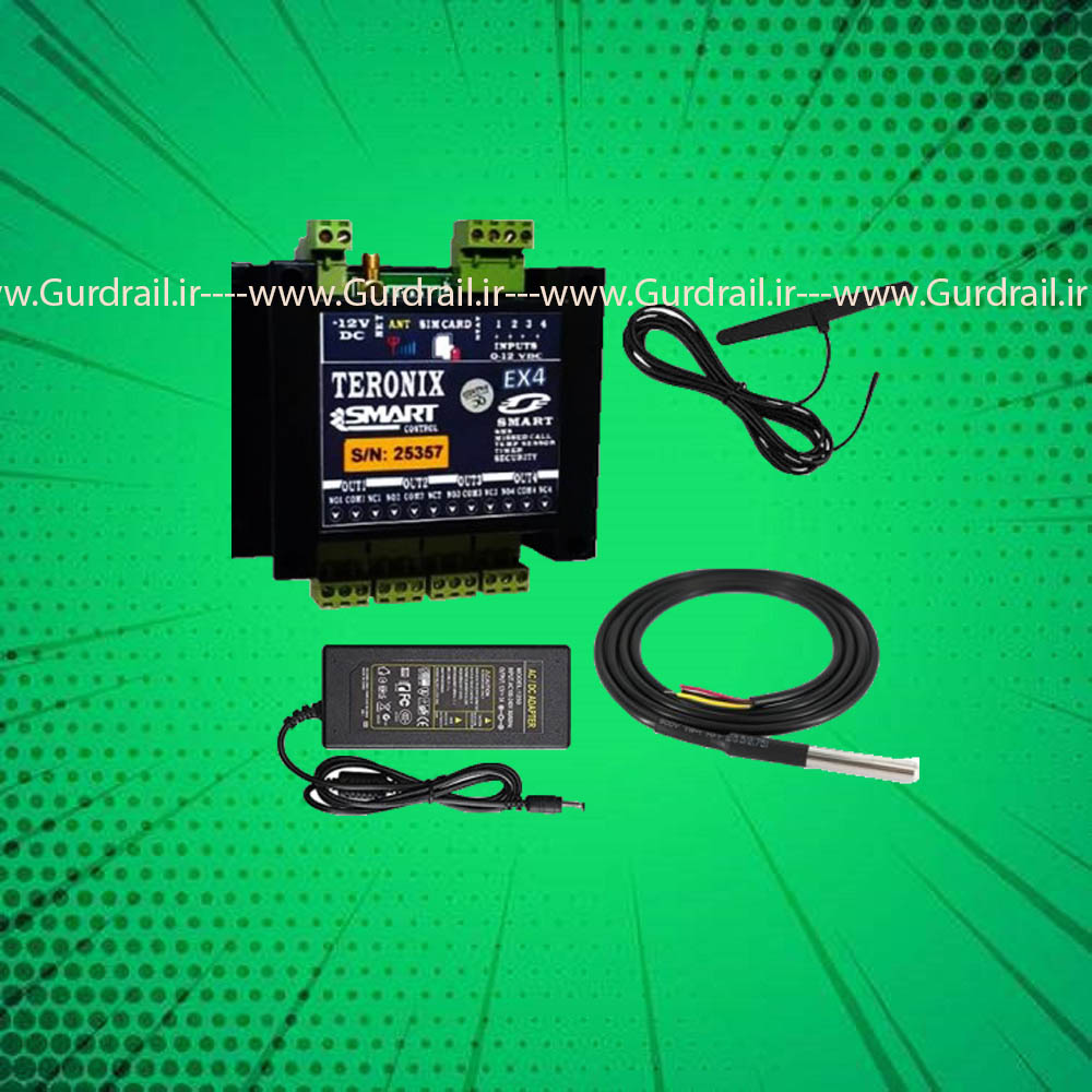 ترموستات هوشمند سیم کارتی 4 رله( بدون LCD) | گاردریل