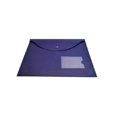 پوشه دکمه دار پاپکو مدل A4-116 B بسته 12 عددی