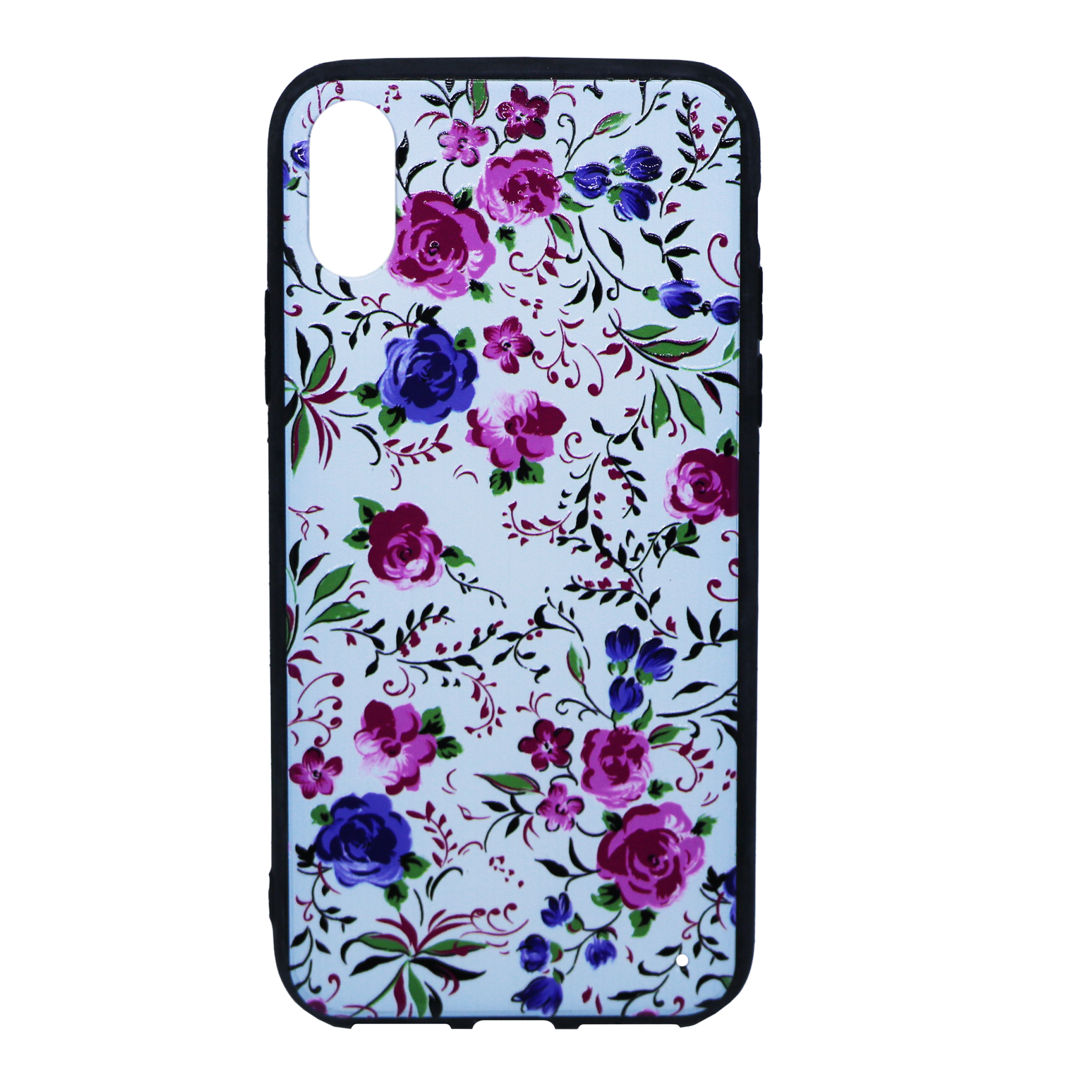 کاور طرح Flowers مدل FL-01 مناسب برای گوشی موبایل اپل Iphone X/Xs