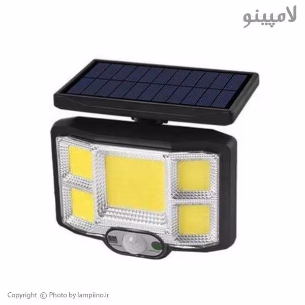 چراغ دیواری سولار COB مدل JD-2168B
